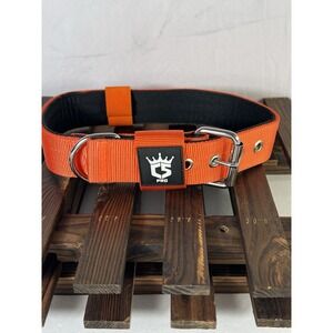 TSPRO Tactical Dog Collar 1.5 " Wide Thick Dog Collars with Heavy Duty Metal L